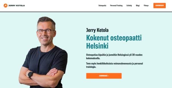Osteopaatti Helsinki: Jerry Ketola